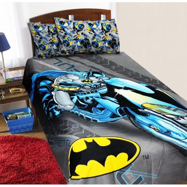 Single Kids Bed Sheet Set - Batman - waseeh.com