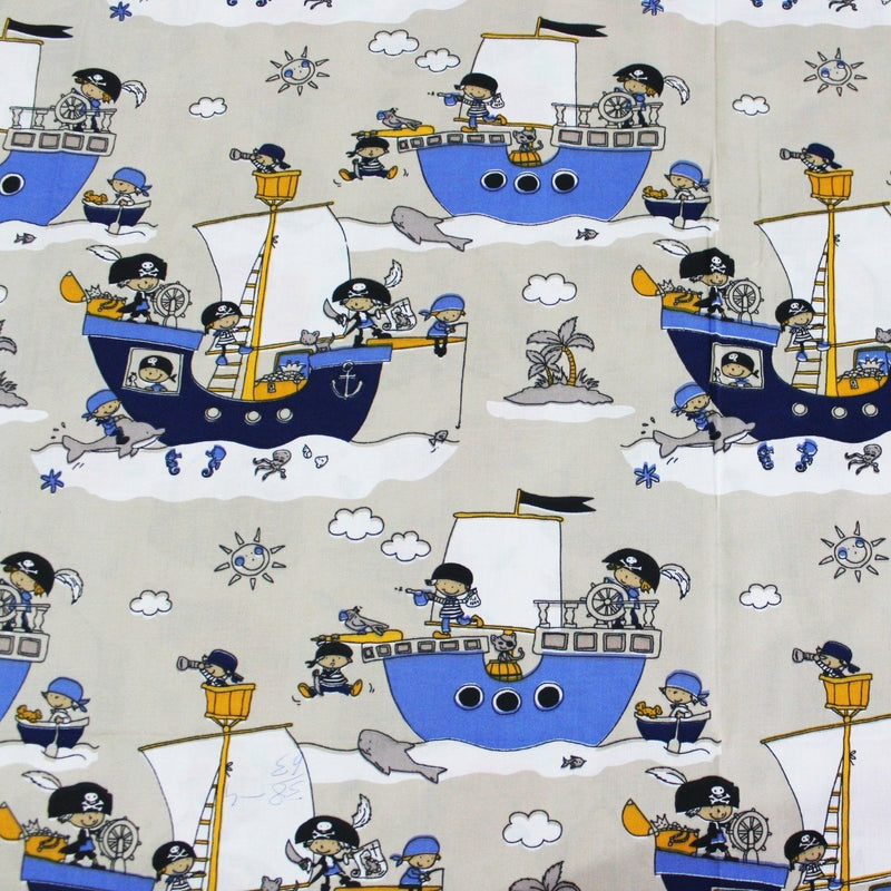 Kids Bed Sheet - Boats - waseeh.com