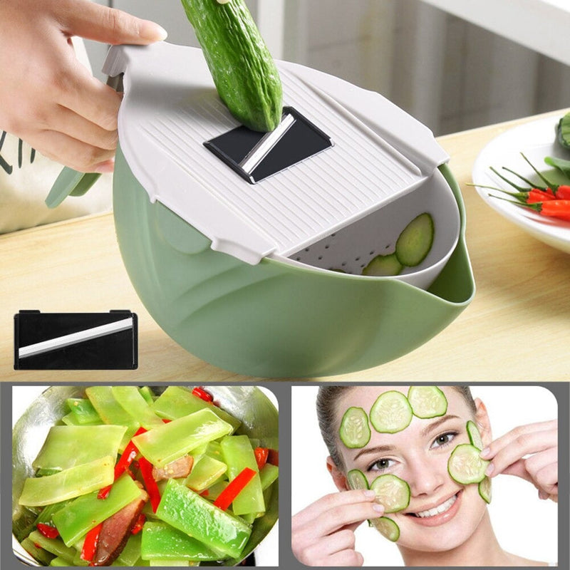 Rotary Vegetable Slicer Grater - waseeh.com