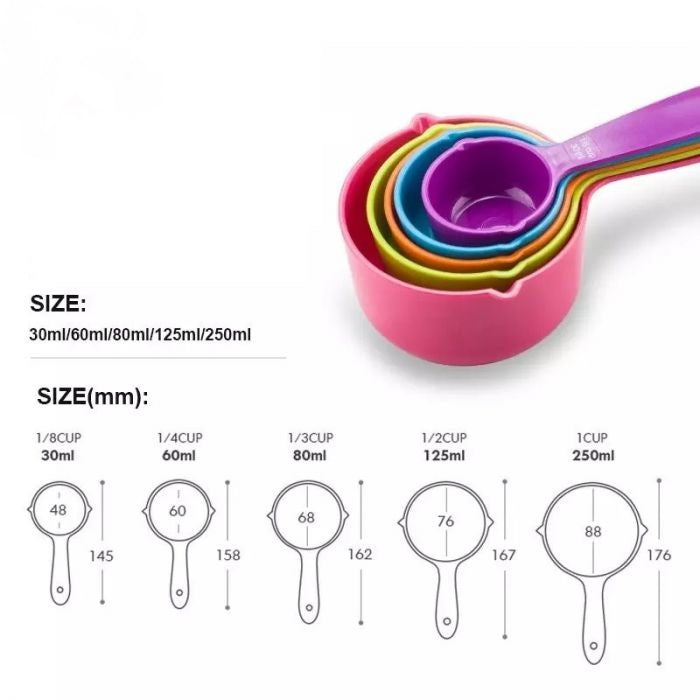 Measuring Cups (Set of 5) - waseeh.com