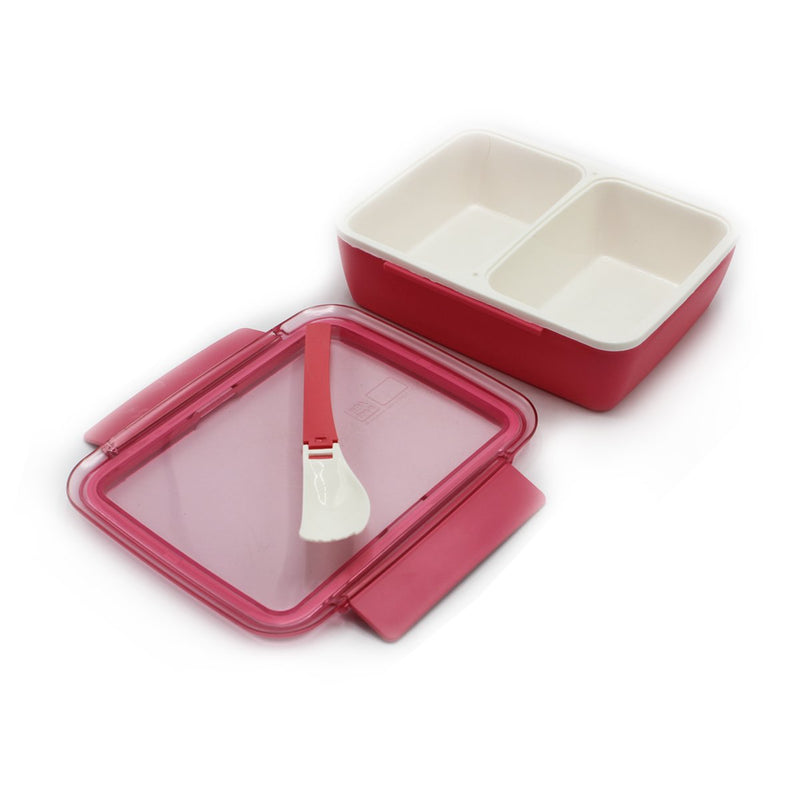 2 Compartment Lunch Box - Viassin 750ml - waseeh.com