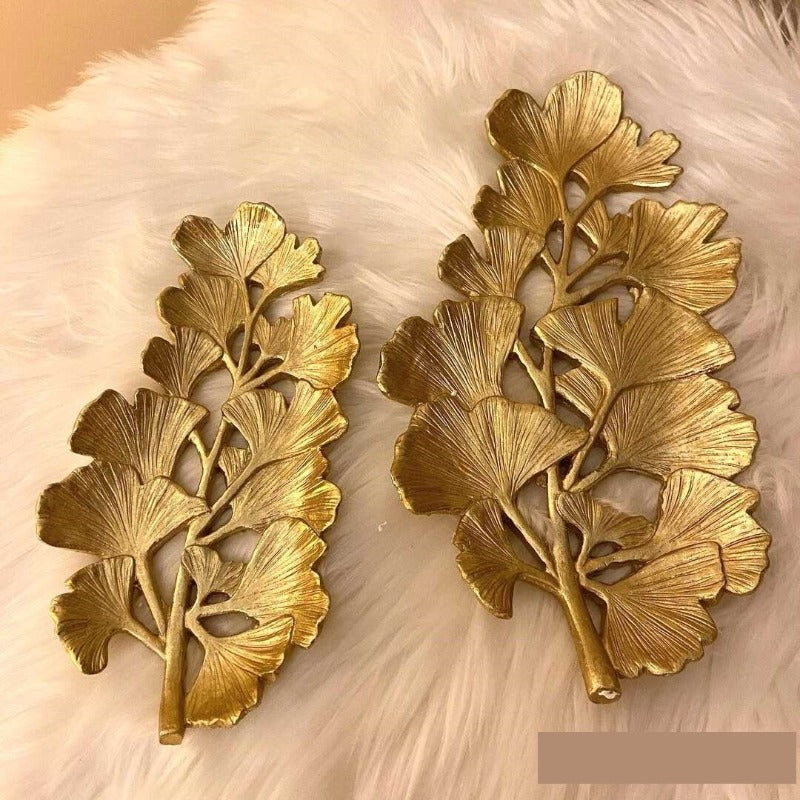 Leafy Pair Resin Tray - waseeh.com