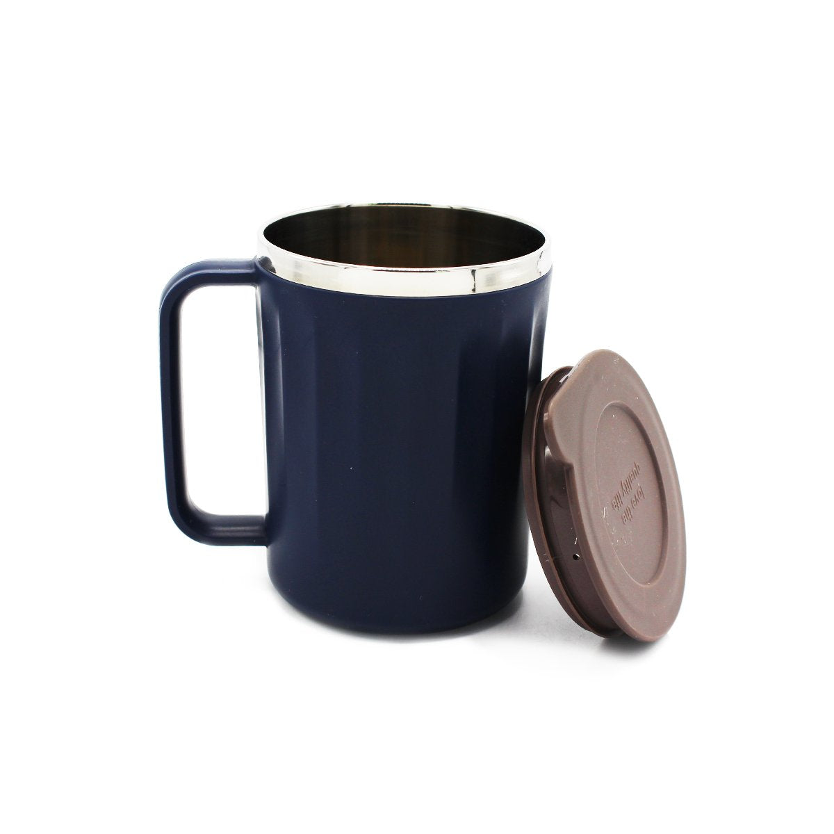 Straight Cut Thin Lines Insulated Mug - waseeh.com