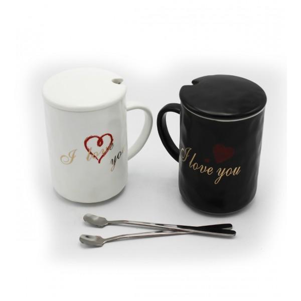 Mug Pair - I love you - waseeh.com