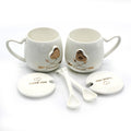 Mug Pair- Gold Love - waseeh.com