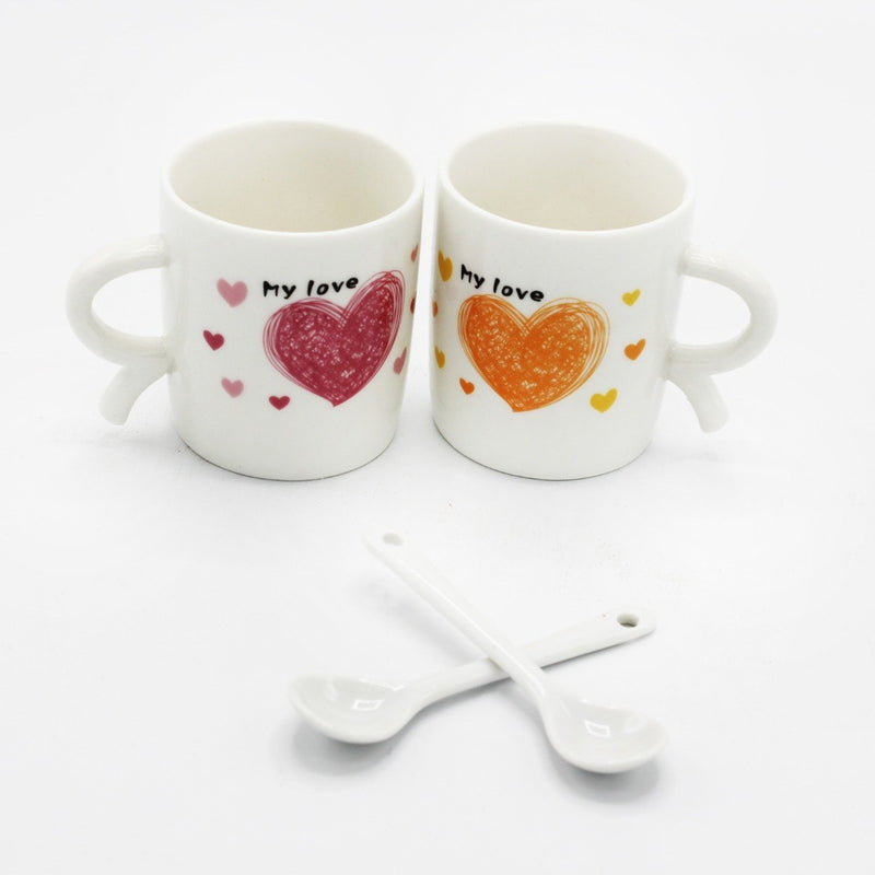 Mug Pair - My Love - Small - waseeh.com