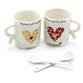 Mug Pair - I Love You - Small - waseeh.com