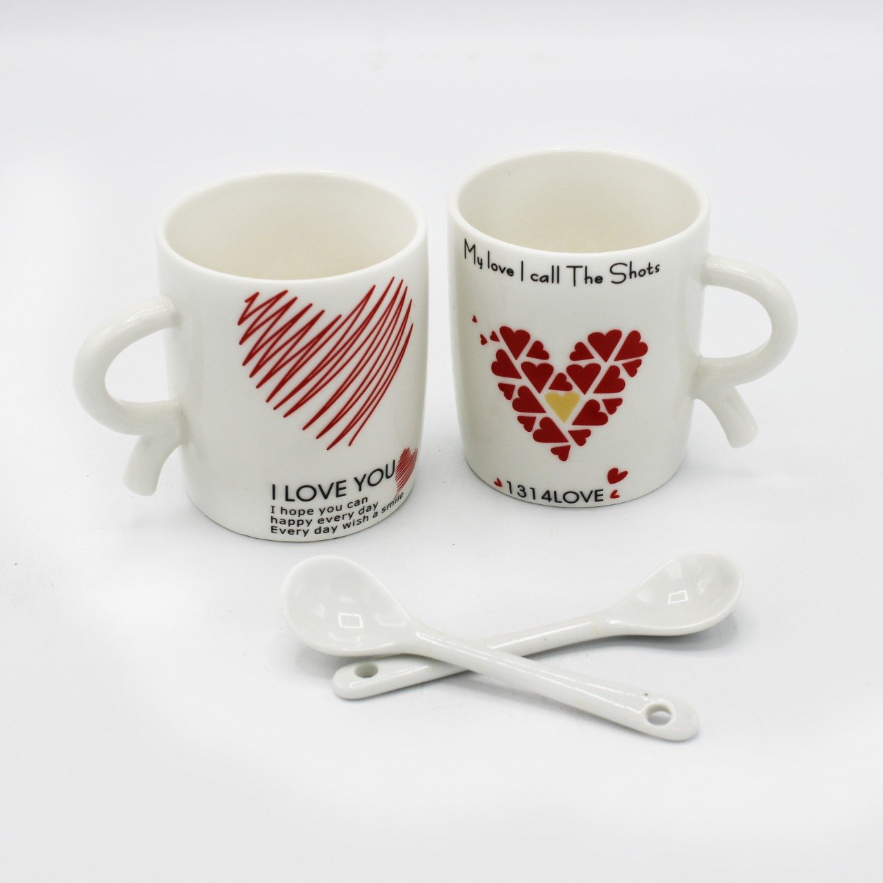 Mug Pair - I Love You - Small - waseeh.com