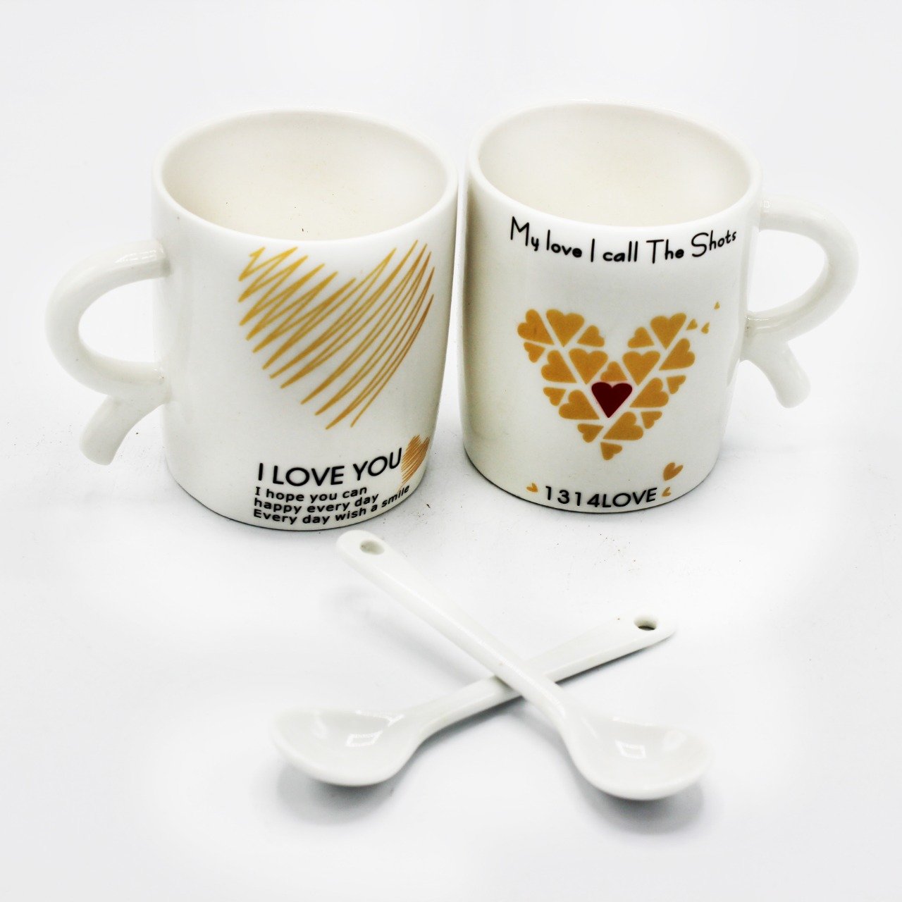 Mug Pair - I Love You - Small - waseeh.com