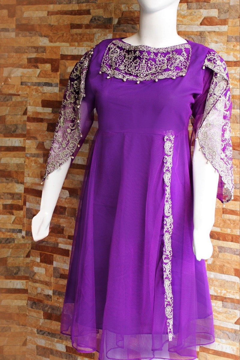 Net with Silk Lining - Pari Style - Ladies - waseeh.com