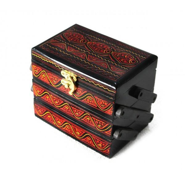 Wooden Hand Made Jewellery Box (3 steps) - waseeh.com