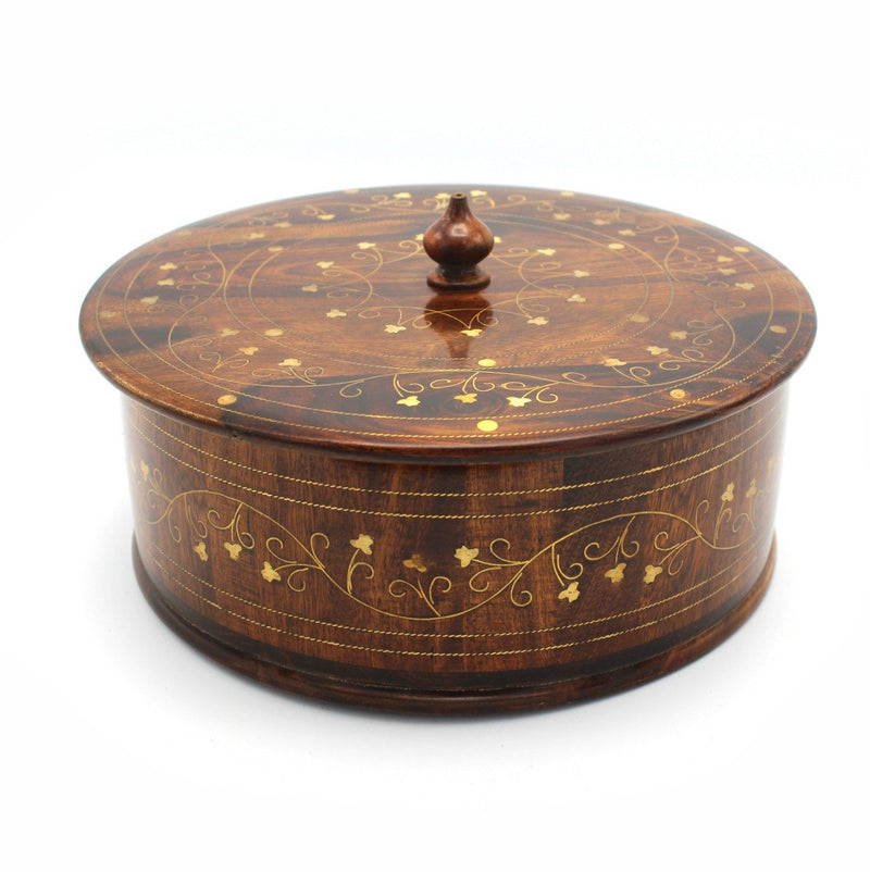 Portioned Wooden Hot Pot - 9.5" - waseeh.com