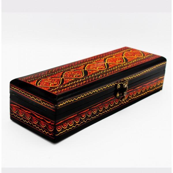 Wooden Hand Made Jewellery Box - Nakshi - waseeh.com