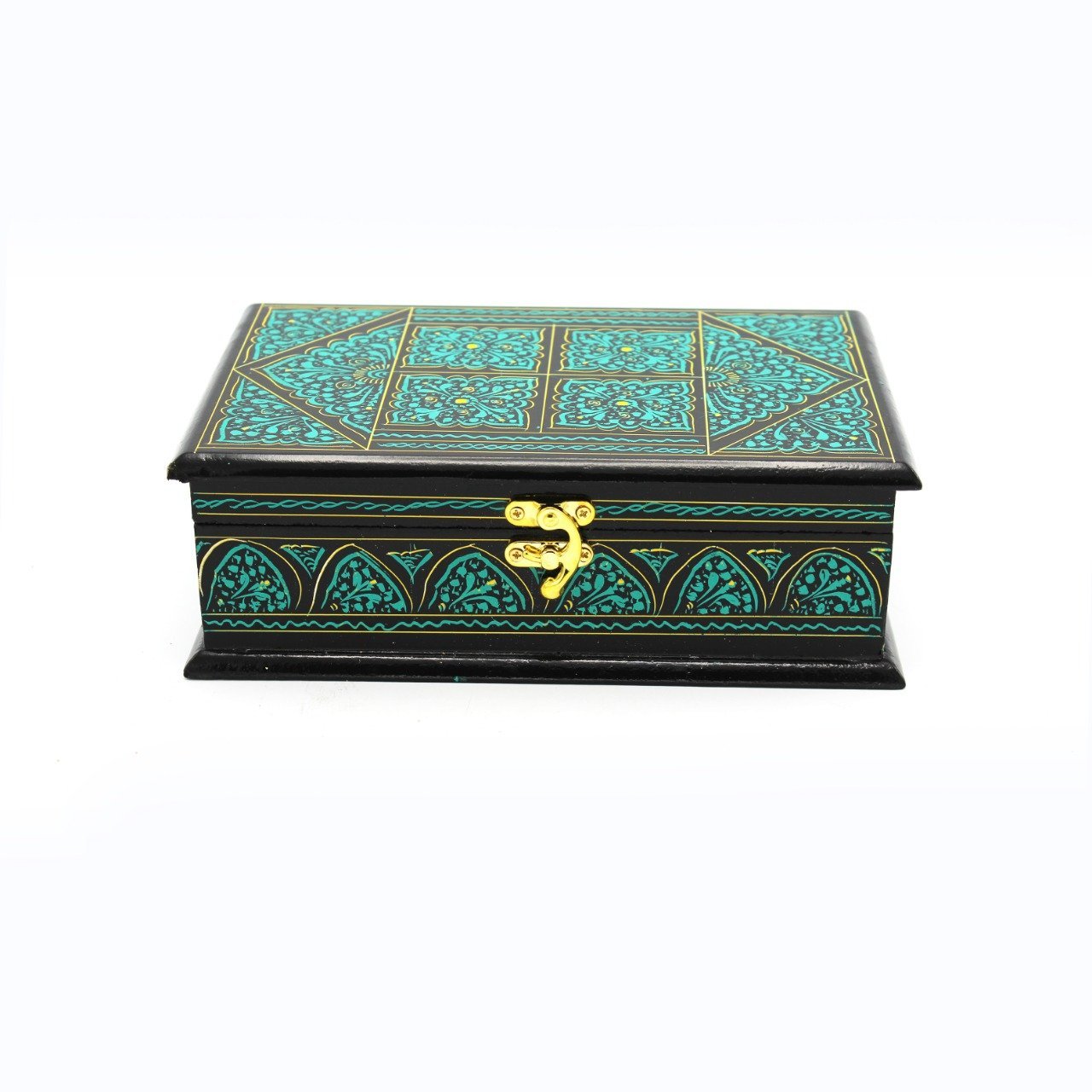 Wooden Hand Made Jewellery Box - Medium - 9"x6"x3" - waseeh.com