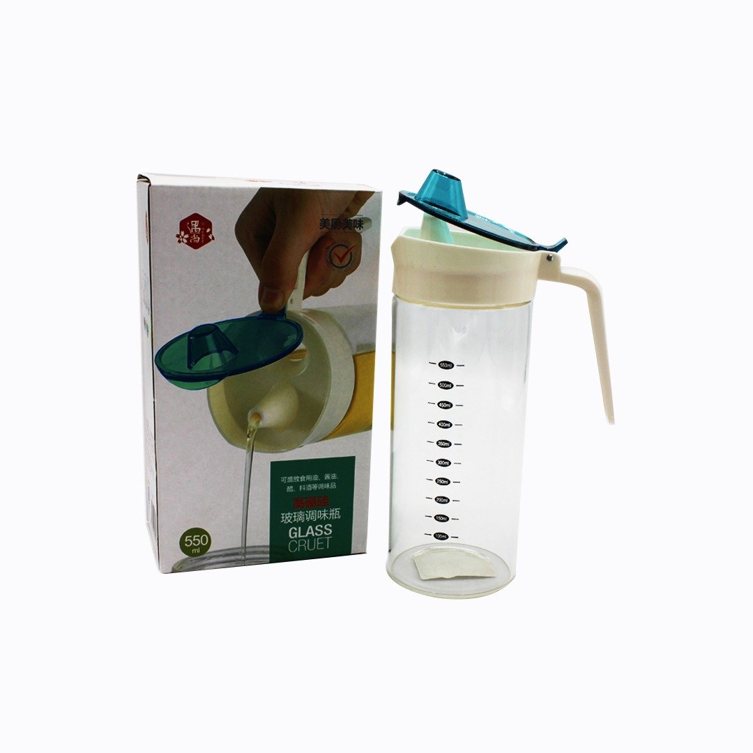 High Quality Glass Oil Jug - 500ml - waseeh.com