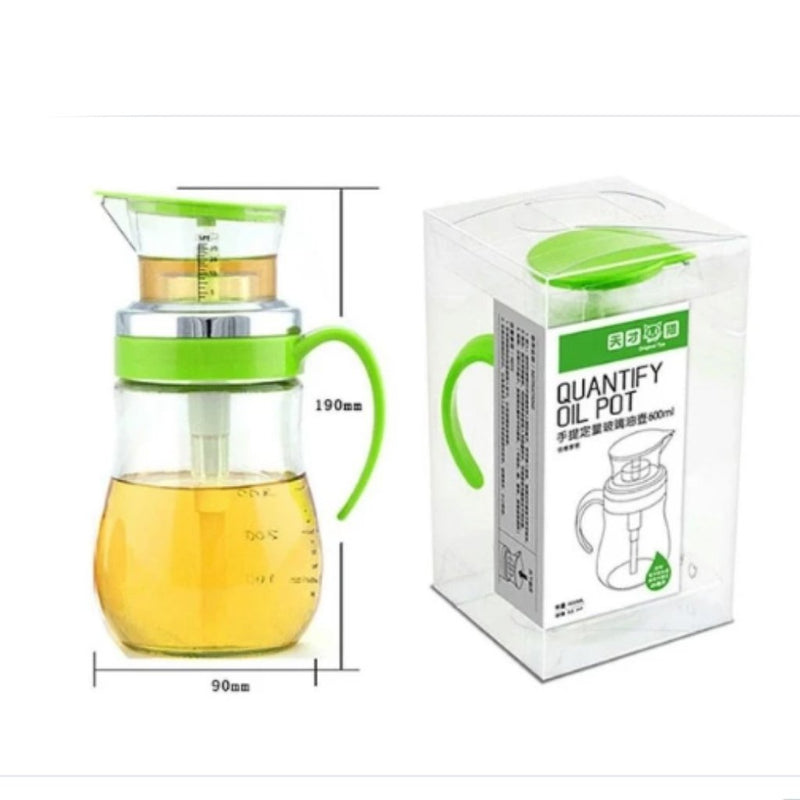 Quantify Glass Oil Jug (600ml) - waseeh.com