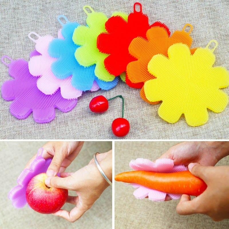 Silicone Kitchen Bathroom Sponge Pads - waseeh.com