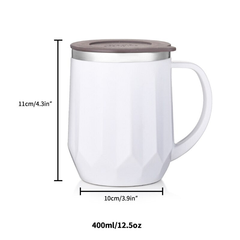 Diamond Cut Wide Lines Insulated Mug - waseeh.com