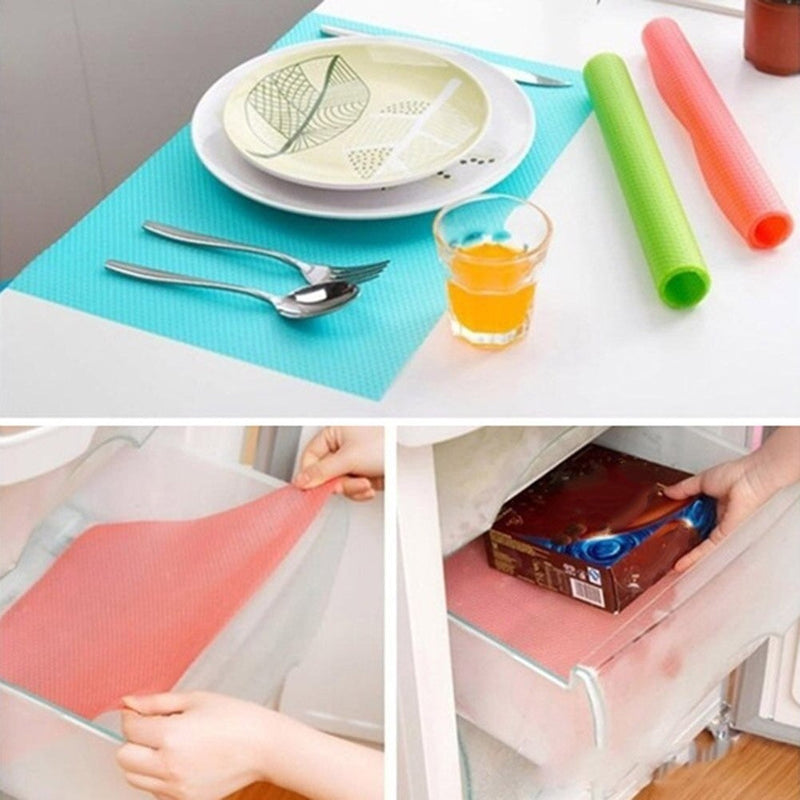 Refrigerator Antibacterial Tailored Mats (4 pcs) - waseeh.com