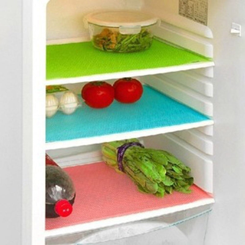 Refrigerator Antibacterial Tailored Mats (4 pcs) - waseeh.com