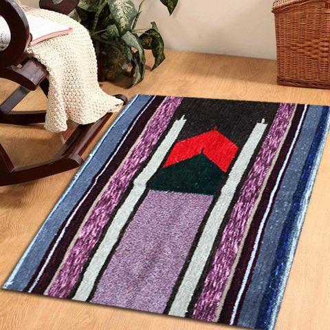 Hand-woven Prayer Mat - 2.5' x 4' - waseeh.com