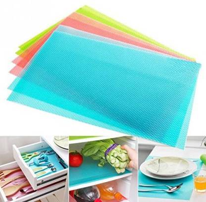 Refrigerator Antibacterial Tailored Mats (4 pcs) - waseeh.com