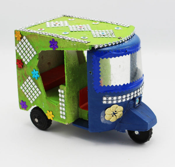 Wooden Rickshaw - waseeh.com