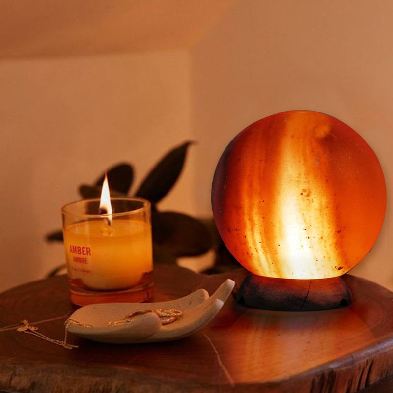 Globe - Table Salt Lamp - waseeh.com