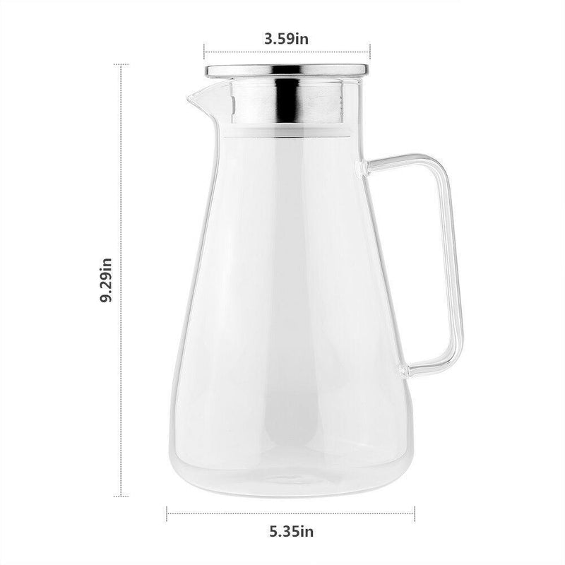 Sparkling Glass Pitcher - waseeh.com