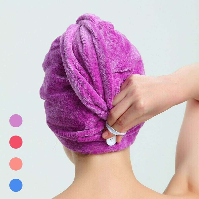 Turban Towel Microfibre Head Wrap - waseeh.com