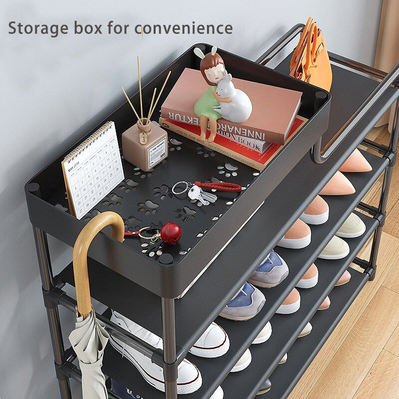 Elevated Shoe Organizer Rack (5 Tier) - waseeh.com