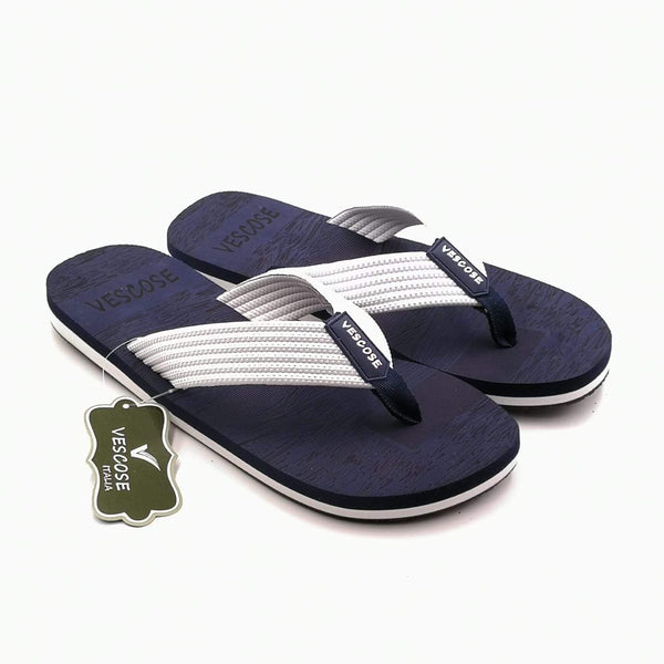 Vescose - Flip Flops - Blue White - waseeh.com