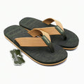 Vescose - Flip Flops - Black and Mustard - waseeh.com