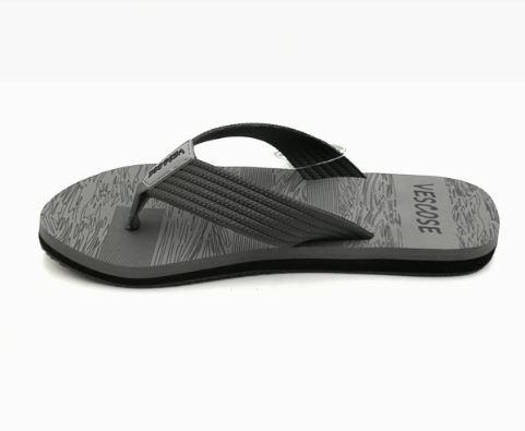 Vescose - Flip Flops - Gray Patterned - waseeh.com