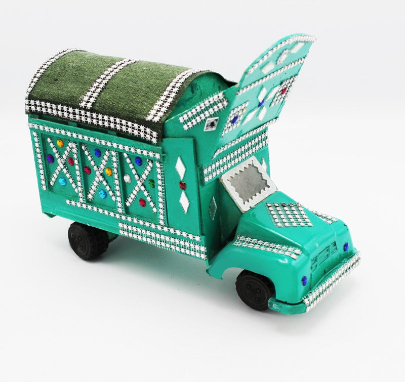 Wooden Truck - Big - 11" x 4" x 8" - waseeh.com