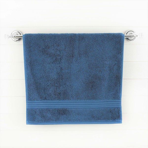 Royal Blue Egyptian Cotton Bath Towel - Single - waseeh.com