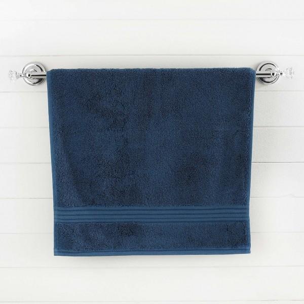 Dark Blue Egyptian Cotton Bath Towel - Single - waseeh.com