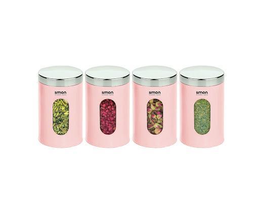 Classy Food Storage Canisters (4pcs) - waseeh.com