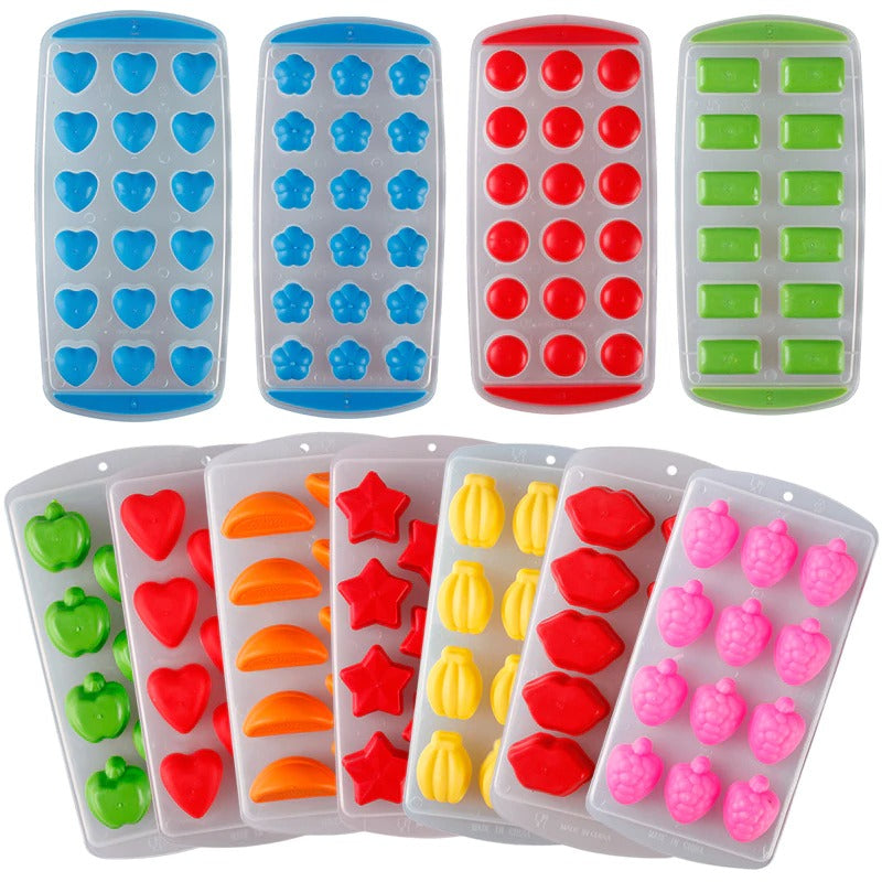 Cute Silicone Ice | Chocolate Molds (2pc) - waseeh.com