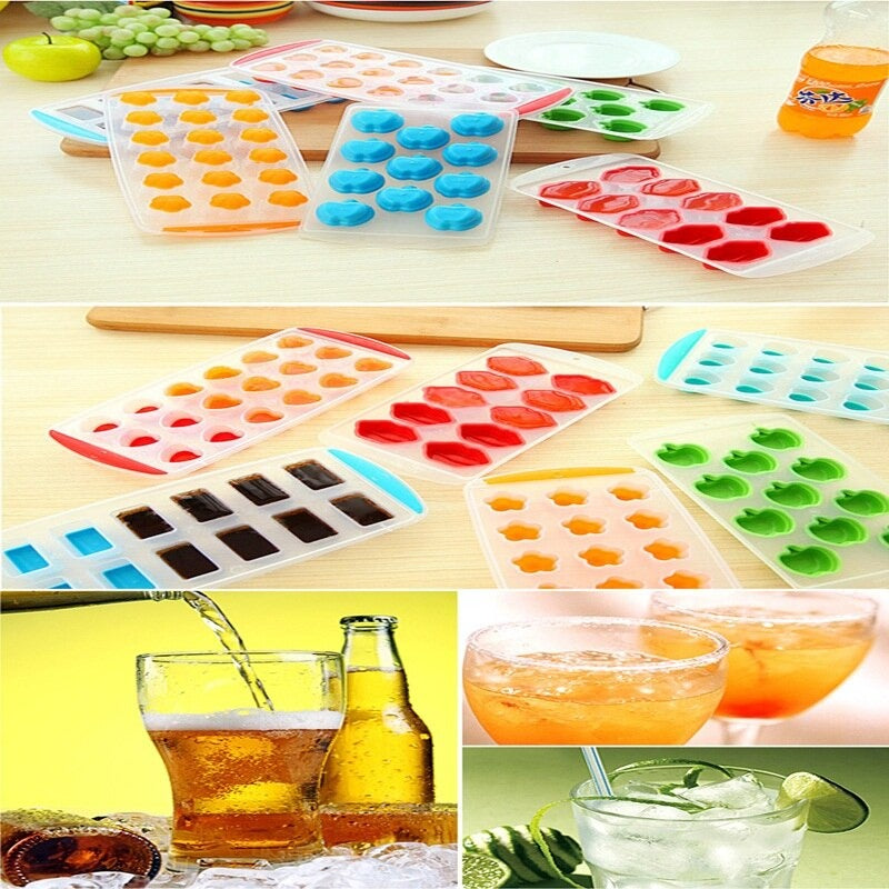 Cute Silicone Ice | Chocolate Molds (2pc) - waseeh.com