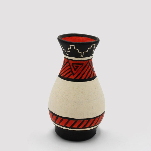 Small Vase - Abstract - Earthen Pot - waseeh.com