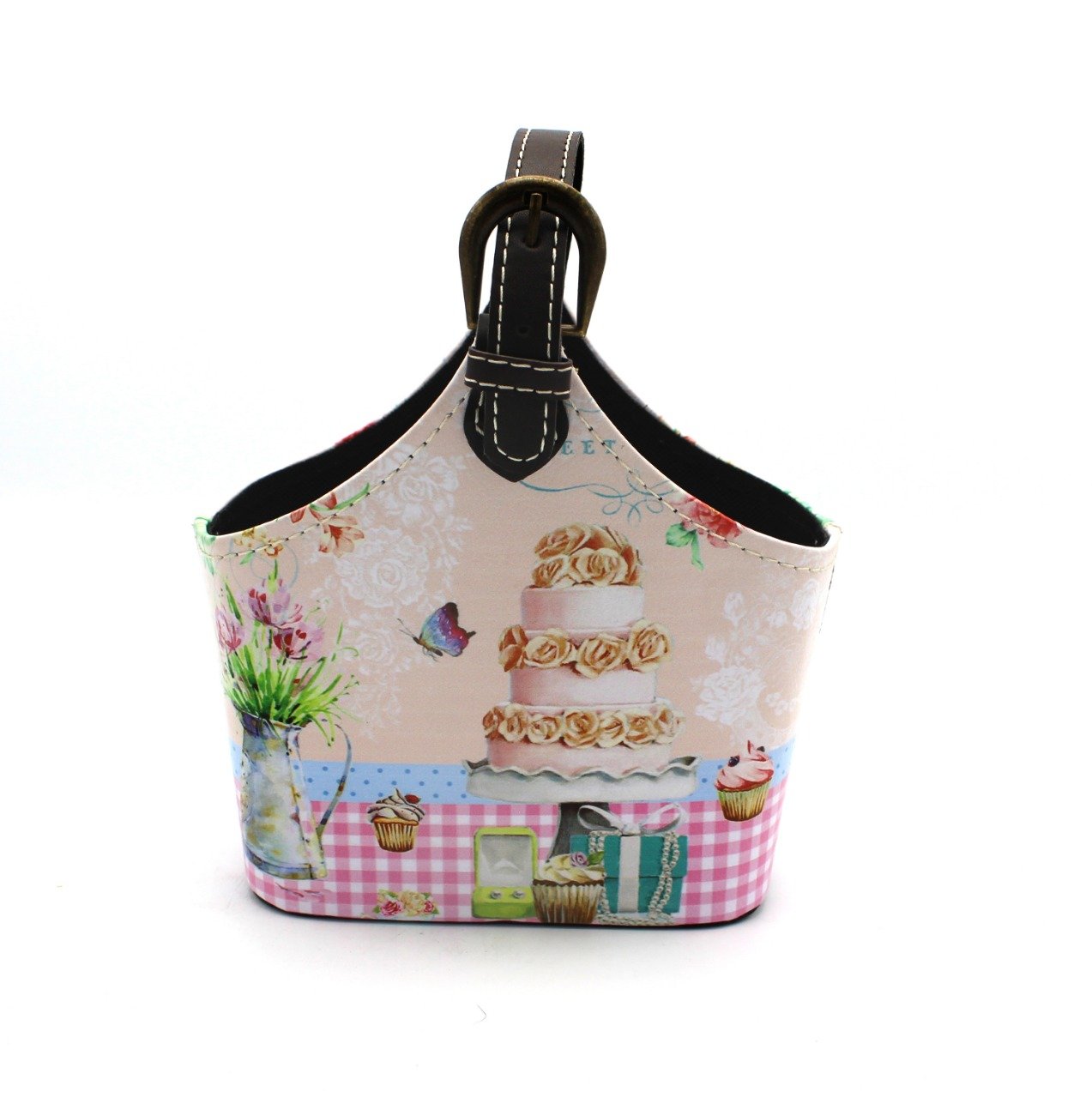 Vintage Basket - Medium - Buckle - waseeh.com