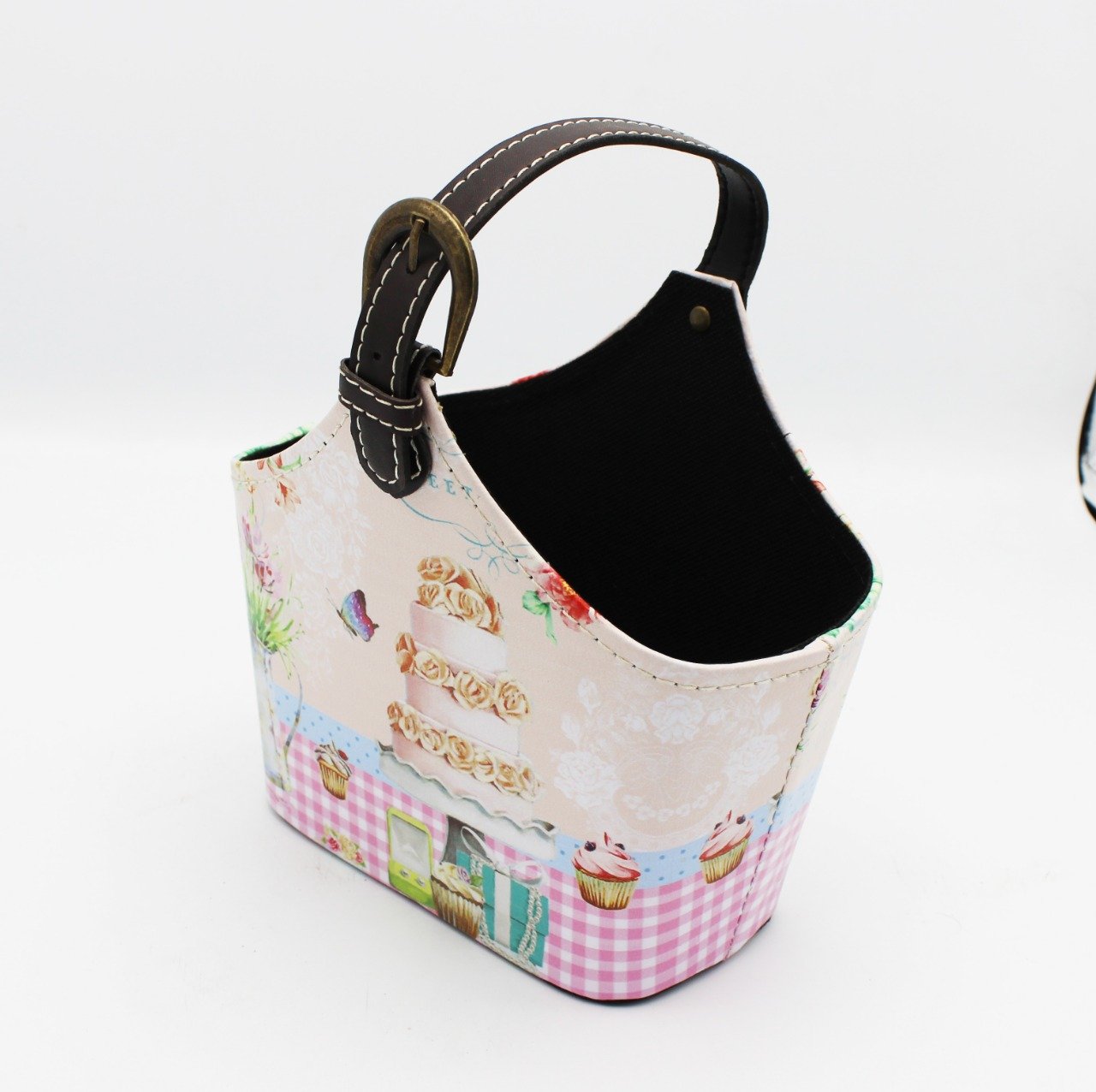 Vintage Basket - Medium - Buckle - waseeh.com