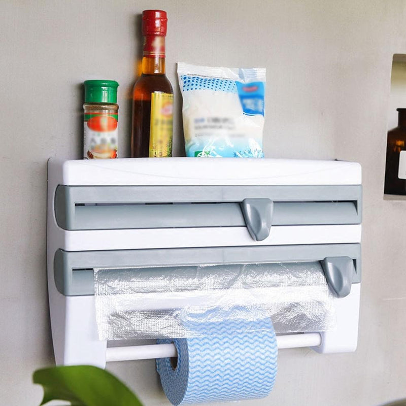 Wall-Mounted Tissue and Spice Holder - waseeh.com