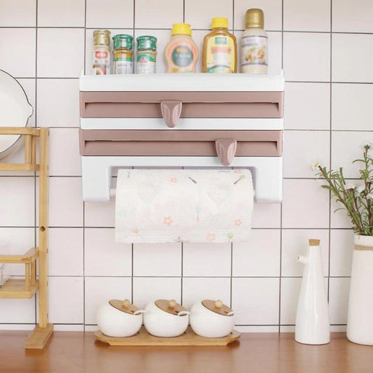Wall-Mounted Tissue and Spice Holder - waseeh.com