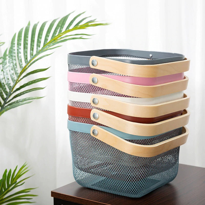 Metal Practical Storage Basket - waseeh.com